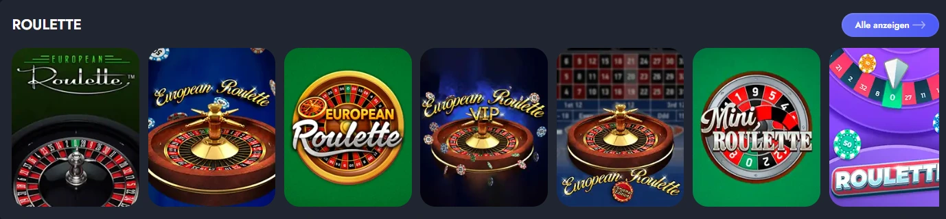 Martin Casino Roulette mit europäischen und amerikanischen Varianten